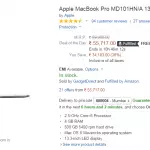 [38% Off]Apple MacBook Pro 13-inch Laptop Available @ Rs.55717
