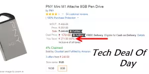 Buy PNY 8GB Mini M1 Attache Pen Drive @ Rs.179